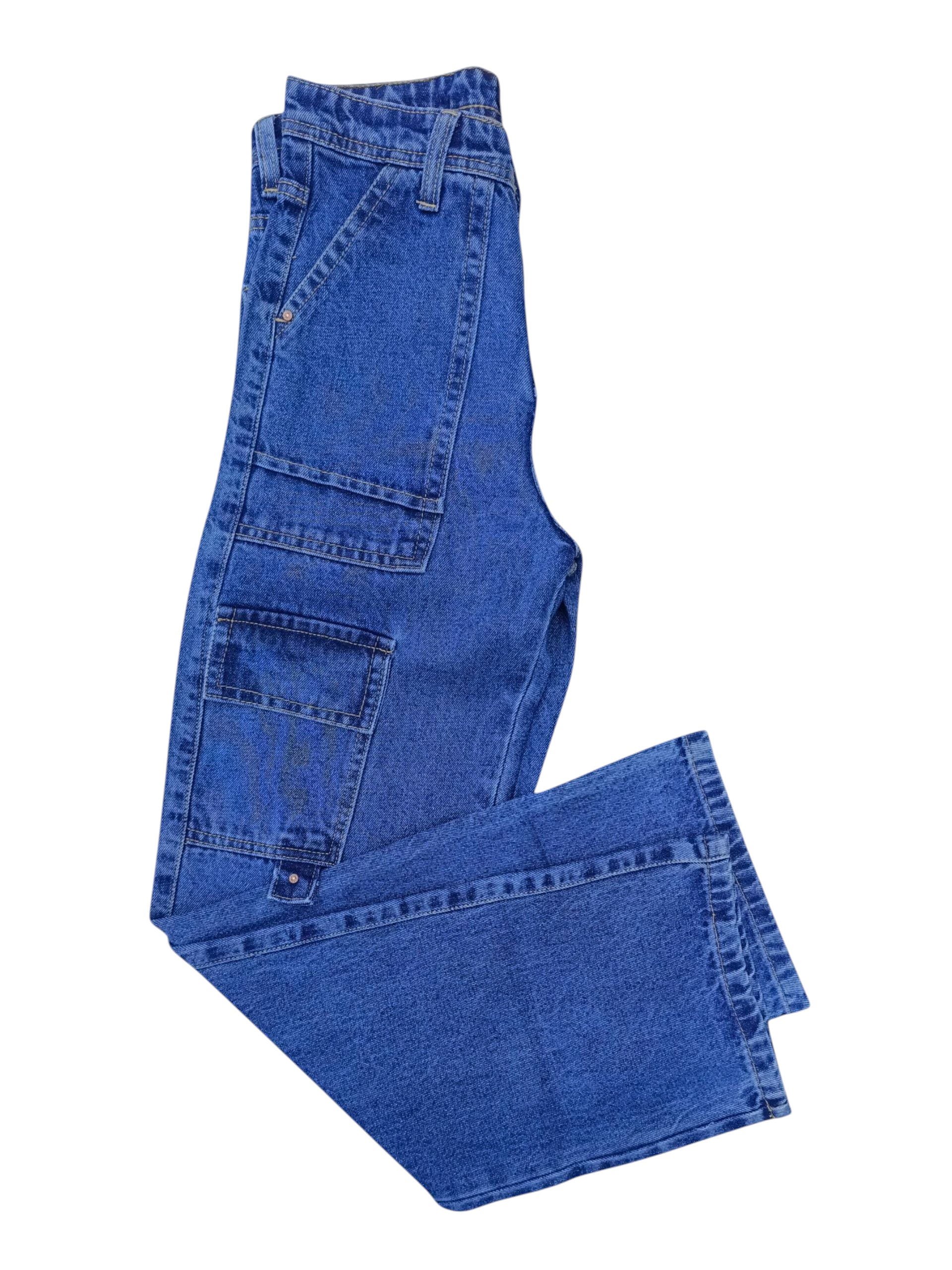 JT 763119 30 BAGGI PANT BLUE JT 763119 30 BAGGI PANT BLUE